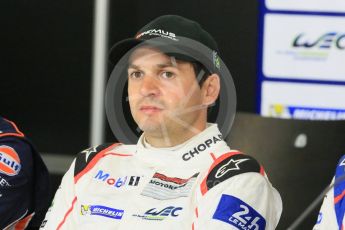 World © Octane Photographic Ltd. FIA World Endurance Championship (WEC), 6 Hours of Nurburgring , Germany - Press Conference, Friday 28th August 2015. Porsche Team Manthey – Richard Lietz. Digital Ref : 1393LB5D0174