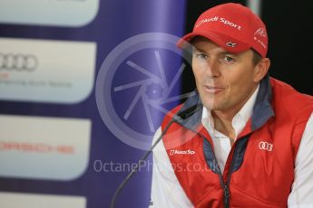 World © Octane Photographic Ltd. FIA World Endurance Championship (WEC), 6 Hours of Nurburgring , Germany - Press Conference, Friday 28th August 2015. Audi Sport Team Joest- Marcel Fassler. Digital Ref : 1393LB5D0219