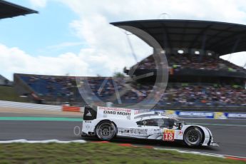 World © Octane Photographic Ltd. FIA World Endurance Championship (WEC), 6 Hours of Nurburgring , Germany - Qualifying, Saturday 29th August 2015. Porsche Team – Porsche 919 Hybrid - LM LMP1 – Romain Dumas, Neel Jani and Marc Lieb. Digital Ref : 1396LB1D5966