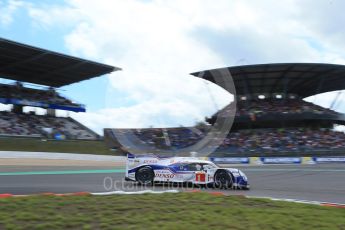 World © Octane Photographic Ltd. FIA World Endurance Championship (WEC), 6 Hours of Nurburgring , Germany - Qualifying, Saturday 29th August 2015. Toyota Racing – Toyota TS040 Hybrid - LMP1 - Anthony Davidson, Sebastien Buemi and Kazuki Nakajima. Digital Ref : 1396LB1D6041