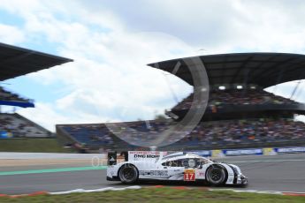 World © Octane Photographic Ltd. FIA World Endurance Championship (WEC), 6 Hours of Nurburgring , Germany - Qualifying, Saturday 29th August 2015. Porsche Team – Porsche 919 Hybrid - LMP1 - Timo Bernhard, Mark Webber and Brendon Hartley. Digital Ref : 1396LB1D6117