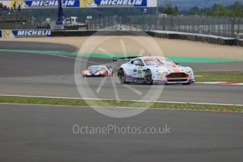 World © Octane Photographic Ltd. FIA World Endurance Championship (WEC), 6 Hours of Nurburgring , Germany - Qualifying, Saturday 29th August 2015. Aston Martin Racing – Aston Martin Vantage V8 - LMGTE Pro – Marco Sorensen and Christoffer Nygaard and SMP Racing – Ferrari F458 Italia GT2 - LMGTE Am – Viktor Shaitar, Aleksey Basov and Andrea Bertolini. Digital Ref : 1396LB5D0653