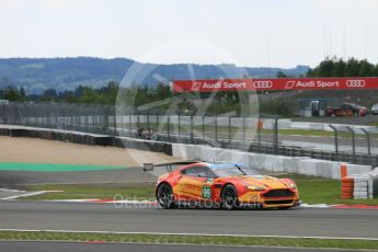 World © Octane Photographic Ltd. FIA World Endurance Championship (WEC), 6 Hours of Nurburgring , Germany - Qualifying, Saturday 29th August 2015. Aston Martin Racing V8 – Aston Martin Vantage V8 - LMGTE Pro – Fernando Rees, Alex MacDowell and Richie Stanaway. Digital Ref : 1396LB5D0686