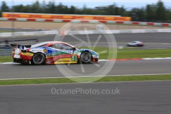 World © Octane Photographic Ltd. FIA World Endurance Championship (WEC), 6 Hours of Nurburgring , Germany - Qualifying, Saturday 29th August 2015. AF Corse – Ferrari F458 Italia GT2 - LMGTE Pro – Gianmaria Bruni, Toni Vilander. Digital Ref : 1396LB5D0910