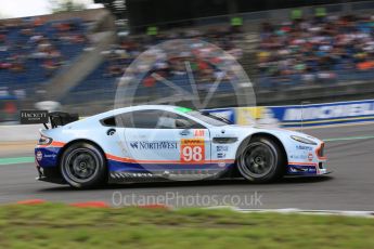 World © Octane Photographic Ltd. FIA World Endurance Championship (WEC), 6 Hours of Nurburgring , Germany - Qualifying, Saturday 29th August 2015. Aston Martin Racing - Aston Martin Vantage GTE – LMGTE Am – Paul Dalla Lana, Pedro Lamy and Mathias Lauda. Digital Ref : 1396LB5D0948