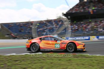 World © Octane Photographic Ltd. FIA World Endurance Championship (WEC), 6 Hours of Nurburgring , Germany - Qualifying, Saturday 29th August 2015. Aston Martin Racing V8 – Aston Martin Vantage V8 - LMGTE Pro – Fernando Rees, Alex MacDowell and Richie Stanaway. Digital Ref : 1396LB5D0979