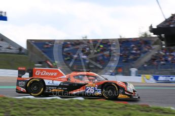 World © Octane Photographic Ltd. FIA World Endurance Championship (WEC), 6 Hours of Nurburgring , Germany - Qualifying, Saturday 29th August 2015. G-Drive Racing – Nissan Ligier JS P2 – LMP2 – Roman Rusinov, Julien Canal and Sam Bird. Digital Ref : 1396LB5D1053