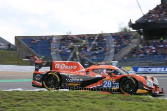World © Octane Photographic Ltd. FIA World Endurance Championship (WEC), 6 Hours of Nurburgring , Germany - Qualifying, Saturday 29th August 2015. G-Drive Racing – Nissan Ligier JS P2 – LMP2 – Gustavo Yacaman, Ricardo Gonzalez and Luis Felipe Derani. Digital Ref : 1396LB5D1079