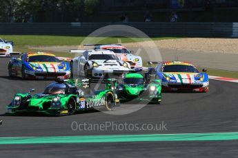 World © Octane Photographic Ltd. FIA World Endurance Championship (WEC), 6 Hours of Nurburgring , Germany - Race, Sunday 30th August 2015. Extreme Speed Motorsports (ESM) - HPD Ligier JS P2 – LMP2 – Scott Sharp, Ryan Dalziel and David Heinemeier Hansson and Ed Brown, Johannes van Overbeek and Jonathon Fogarty. Digital Ref : 1398LB1D6344