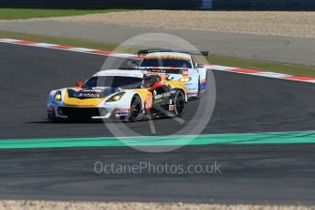 World © Octane Photographic Ltd. FIA World Endurance Championship (WEC), 6 Hours of Nurburgring , Germany - Race, Sunday 30th August 2015. Labre Competition – Chevrolet Corvette C7.R - LMGTE Am – Gianluca Roda, Paolo Ruberti and Kristian Poulson and Aston Martin Racing – Aston Martin Vantage GTE - LMGTE Am – Roalde Goethe, Stuart Hall and Francesco Castellacci. Digital Ref :