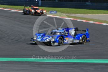 World © Octane Photographic Ltd. FIA World Endurance Championship (WEC), 6 Hours of Nurburgring , Germany - Race, Sunday 30th August 2015. KCMG – Oreca 05 – LMP2 – Matthew Howson, Richard Bradley and Nick Tandy and G-Drive Racing – Nissan Ligier JS P2 – LMP2 – Roman Rusinov, Julien Canal and Sam Bird. Digital Ref : 1398LB1D6421