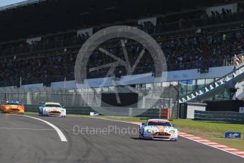 World © Octane Photographic Ltd. FIA World Endurance Championship (WEC), 6 Hours of Nurburgring , Germany - Race, Sunday 30th August 2015. Aston Martin Racing – Aston Martin Vantage V8 - LMGTE Pro – Marco Sorensen and Christoffer Nygaard, Darren Turner, Stefan Mucke and Jonathan Adam and Fernando Rees, Alex MacDowell and Richie Stanaway. Digital Ref : 1398LB1D6585