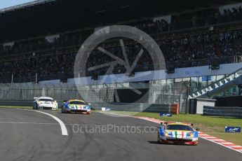 World © Octane Photographic Ltd. FIA World Endurance Championship (WEC), 6 Hours of Nurburgring , Germany - Race, Sunday 30th August 2015. AF Corse – Ferrari F458 Italia GT2 - LMGTE Pro – Gianmaria Bruni, Toni Vilander ahead of Davide Rigon and James Calado. Digital Ref : 1398LB1D6668