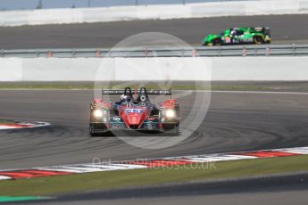 World © Octane Photographic Ltd. FIA World Endurance Championship (WEC), 6 Hours of Nurburgring , Germany - Race, Sunday 30th August 2015. Team SARD Morand – Morgan Evo – LMP2 – Oliver Webb, Pierre Ragues and Archie Hamilton and Extreme Speed Motorsports (ESM) - HPD Ligier JS P2. Digital Ref : 1398LB1D6722