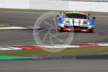 World © Octane Photographic Ltd. FIA World Endurance Championship (WEC), 6 Hours of Nurburgring , Germany - Race, Sunday 30th August 2015. AF Corse – Ferrari F458 Italia GT2 - LMGTE Pro – Gianmaria Bruni, Toni Vilander. Digital Ref : 1398LB1D6734