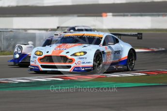 World © Octane Photographic Ltd. FIA World Endurance Championship (WEC), 6 Hours of Nurburgring , Germany - Race, Sunday 30th August 2015. Aston Martin Racing – Aston Martin Vantage GTE - LMGTE Am – Roalde Goethe, Stuart Hall and Francesco Castellacci. Digital Ref : 1398LB1D6802
