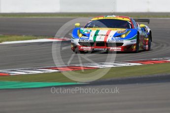 World © Octane Photographic Ltd. FIA World Endurance Championship (WEC), 6 Hours of Nurburgring , Germany - Race, Sunday 30th August 2015. AF Corse – Ferrari F458 Italia GT2 - LMGTE Pro – Davide Rigon and James Calado. Digital Ref : 1398LB1D6882