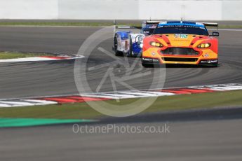 World © Octane Photographic Ltd. FIA World Endurance Championship (WEC), 6 Hours of Nurburgring , Germany - Race, Sunday 30th August 2015. Aston Martin Racing V8 – Aston Martin Vantage V8 - LMGTE Pro – Fernando Rees, Alex MacDowell and Richie Stanaway. Digital Ref : 1398LB1D6907