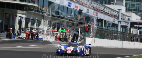 World © Octane Photographic Ltd. FIA World Endurance Championship (WEC), 6 Hours of Nurburgring , Germany - Race, Sunday 30th August 2015. Toyota Racing – Toyota TS040 Hybrid - LMP1 - Alexander Wurz, Stephane Sarrazin and Mike Conway. Digital Ref : 1398LB1D7044