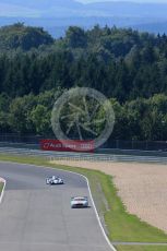 World © Octane Photographic Ltd. FIA World Endurance Championship (WEC), 6 Hours of Nurburgring , Germany - Race, Sunday 30th August 2015. Aston Martin Racing – Aston Martin Vantage GTE - LMGTE Am – Roalde Goethe, Stuart Hall and Francesco Castellacci and Toyota Racing – Toyota TS040 Hybrid - LMP1 - Alexander Wurz, Stephane Sarrazin and Mike Conway. Digital Ref : 1398LB1D7282