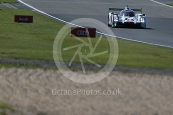 World © Octane Photographic Ltd. FIA World Endurance Championship (WEC), 6 Hours of Nurburgring , Germany - Race, Sunday 30th August 2015. Porsche Team – Porsche 919 Hybrid - LM LMP1 – Romain Dumas, Neel Jani and Marc Lieb. Digital Ref : 1398LB1D7392