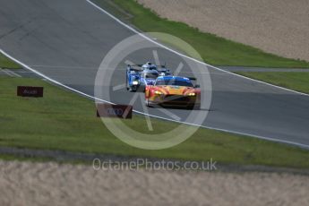 World © Octane Photographic Ltd. FIA World Endurance Championship (WEC), 6 Hours of Nurburgring , Germany - Race, Sunday 30th August 2015. Aston Martin Racing V8 – Aston Martin Vantage V8 - LMGTE Pro – Fernando Rees, Alex MacDowell and Richie Stanaway, KCMG – Oreca 05 – LMP2 – Matthew Howson, Richard Bradley and Nick Tandy and Toyota Racing – Toyota TS040 Hybrid - LMP1 - Alexander Wurz, Stephane Sarrazin and Mike Conway. Digital Ref : 1398LB1D7490