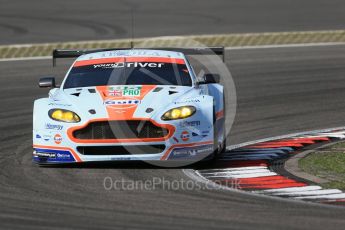 World © Octane Photographic Ltd. FIA World Endurance Championship (WEC), 6 Hours of Nurburgring , Germany - Race, Sunday 30th August 2015. Aston Martin Racing – Aston Martin Vantage V8 - LMGTE Pro – Marco Sorensen and Christoffer Nygaard. Digital Ref : 1398LB1D7553