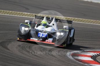 World © Octane Photographic Ltd. FIA World Endurance Championship (WEC), 6 Hours of Nurburgring , Germany - Race, Sunday 30th August 2015. Straka Racing – Gibson 015S - LMP2 – Nick Leventis, Jonny Kane and Danny Watts. Digital Ref : 1398LB1D7852