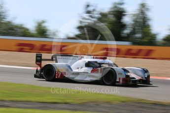 World © Octane Photographic Ltd. FIA World Endurance Championship (WEC), 6 Hours of Nurburgring , Germany - Race, Sunday 30th August 2015. Audi Sport Team Joest- Audi R18 e-tron Quatrro - LMP1 - Andre Lotterer, Benoit Treluyer and Marcel Fassler. Digital Ref : 1398LB5D1311