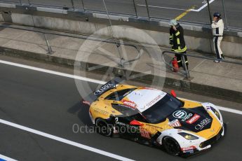 World © Octane Photographic Ltd. FIA World Endurance Championship (WEC), 6 Hours of Nurburgring , Germany - Race, Sunday 30th August 2015. Labre Competition – Chevrolet Corvette C7.R - LMGTE Am – Gianluca Roda, Paolo Ruberti and Kristian Poulson. Digital Ref : 1398LB5D1500