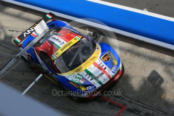 World © Octane Photographic Ltd. FIA World Endurance Championship (WEC), 6 Hours of Nurburgring , Germany - Race, Sunday 30th August 2015. AF Corse – Ferrari F458 Italia GT2 - LMGTE Pro – Gianmaria Bruni, Toni Vilander. Digital Ref : 1398LB5D1524