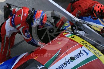 World © Octane Photographic Ltd. FIA World Endurance Championship (WEC), 6 Hours of Nurburgring , Germany - Race, Sunday 30th August 2015. AF Corse – Ferrari F458 Italia GT2 - LMGTE Pro – Gianmaria Bruni, Toni Vilander. Digital Ref : 1398LB5D1531