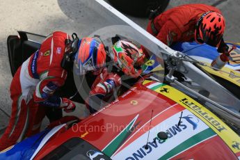 World © Octane Photographic Ltd. FIA World Endurance Championship (WEC), 6 Hours of Nurburgring , Germany - Race, Sunday 30th August 2015. AF Corse – Ferrari F458 Italia GT2 - LMGTE Pro – Gianmaria Bruni, Toni Vilander. Digital Ref : 1398LB5D1536