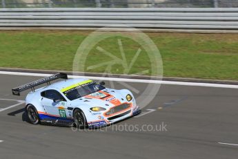 World © Octane Photographic Ltd. FIA World Endurance Championship (WEC), 6 Hours of Nurburgring , Germany - Race, Sunday 30th August 2015. Aston Martin Racing – Aston Martin Vantage V8 - LMGTE Pro – Darren Turner, Stefan Mucke and Jonathan Adam. Digital Ref : 1398LB5D1715