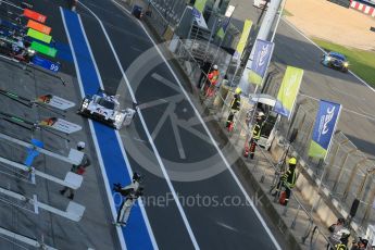 World © Octane Photographic Ltd. FIA World Endurance Championship (WEC), 6 Hours of Nurburgring , Germany - Race, Sunday 30th August 2015. Porsche Team – Porsche 919 Hybrid - LM LMP1 – Romain Dumas, Neel Jani and Marc Lieb. Digital Ref : 1398LB5D1864