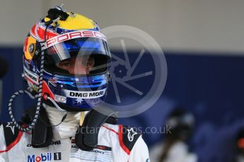 World © Octane Photographic Ltd. FIA World Endurance Championship (WEC), 6 Hours of Nurburgring , Germany – Race parc ferme, Sunday 30th August 2015. Porsche Team – Porsche 919 Hybrid - LMP1 - Mark Webber (1st). Digital Ref : 1399LB5D2129