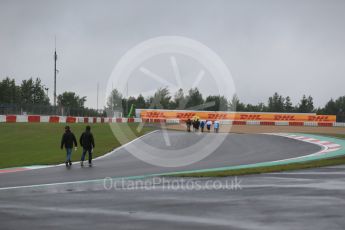World © Octane Photographic Ltd. FIA World Endurance Championship (WEC), 6 Hours of Nurburgring , Germany - Setup, Thursday 27th August 2015. Teams on the track walk. Digital Ref : 1391LB1D2528