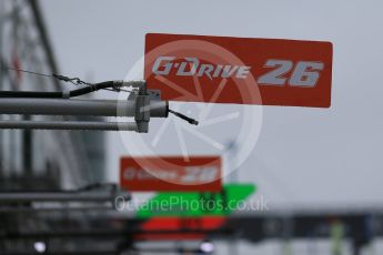 World © Octane Photographic Ltd. FIA World Endurance Championship (WEC), 6 Hours of Nurburgring , Germany - Setup, Thursday 27th August 2015. G-Drive Racing – Nissan Ligier JS P2 – LMP2 – Roman Rusinov, Julien Canal and Sam Bird. Digital Ref : 1391LB1D2537