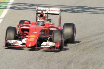 World © Octane Photographic Ltd. Scuderia Ferrari SF15-T – Kimi Raikkonen Thursday 19th February 2015, F1 Winter testing, Circuit de Catalunya, Barcelona, Spain, Day 1. Digital Ref: 1187CB7B0225