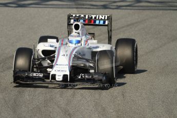 World © Octane Photographic Ltd. Williams Martini Racing FW37 – Susie Wolff. Thursday 19th February 2015, F1 Winter testing, Circuit de Catalunya, Barcelona, Spain, Day 1. Digital Ref:1187CB7B0251