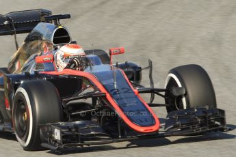 World © Octane Photographic Ltd. McLaren Honda MP4/30 – Jenson Button. Thursday 19th February 2015, F1 Winter testing, Circuit de Catalunya, Barcelona, Spain, Day 1. Digital Ref: