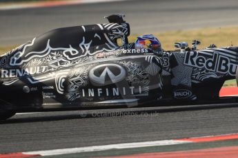 World © Octane Photographic Ltd. Infiniti Red Bull Racing RB11 – Daniel Ricciardo. Thursday 19th February 2015, F1 Winter testing, Circuit de Catalunia, Barcelona, Spain, Day 1. Digital Ref :1187CB7B0451