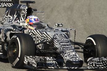 World © Octane Photographic Ltd. Infiniti Red Bull Racing RB11 – Daniel Ricciardo. Thursday 19th February 2015, F1 Winter testing, Circuit de Catalunia, Barcelona, Spain, Day 1. Digital Ref :1187CB7B0461