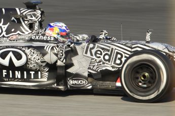 World © Octane Photographic Ltd. Infiniti Red Bull Racing RB11 – Daniel Ricciardo. Thursday 19th February 2015, F1 Winter testing, Circuit de Catalunia, Barcelona, Spain, Day 1. Digital Ref :1187CB7B0499