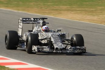 World © Octane Photographic Ltd. Infiniti Red Bull Racing RB11 – Daniel Ricciardo. Thursday 19th February 2015, F1 Winter testing, Circuit de Catalunia, Barcelona, Spain, Day 1. Digital Ref :1187CB7B0568