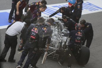 World © Octane Photographic Ltd. Infiniti Red Bull Racing RB11 – Daniel Ricciardo. Thursday 19th February 2015, F1 Winter testing, Circuit de Catalunia, Barcelona, Spain, Day 1. Digital Ref :1187CB7D1367