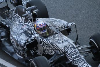 World © Octane Photographic Ltd. Infiniti Red Bull Racing RB11 – Daniel Ricciardo. Thursday 19th February 2015, F1 Winter testing, Circuit de Catalunia, Barcelona, Spain, Day 1. Digital Ref :1187CB7L1391