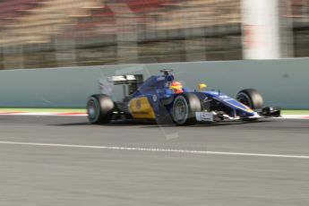 World © Octane Photographic Ltd. Sauber F1 Team C34-Ferrari – Felipe Nasr. Thursday 19th February 2015, F1 Winter testing, Circuit de Catalunya, Barcelona, Spain, Day 1. Digital Ref : 1187CB7L1459