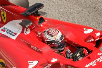 World © Octane Photographic Ltd. Scuderia Ferrari SF15-T – Kimi Raikkonen Thursday 19th February 2015, F1 Winter testing, Circuit de Catalunya, Barcelona, Spain, Day 1. Digital Ref: 1187CB7L1547
