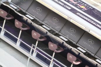 World © Octane Photographic Ltd. Infiniti Red Bull Racing Pitwall. Thursday 19th February 2015, F1 Winter testing, Circuit de Catalunia, Barcelona, Spain, Day 1. Digital Ref :1187CB7L1551